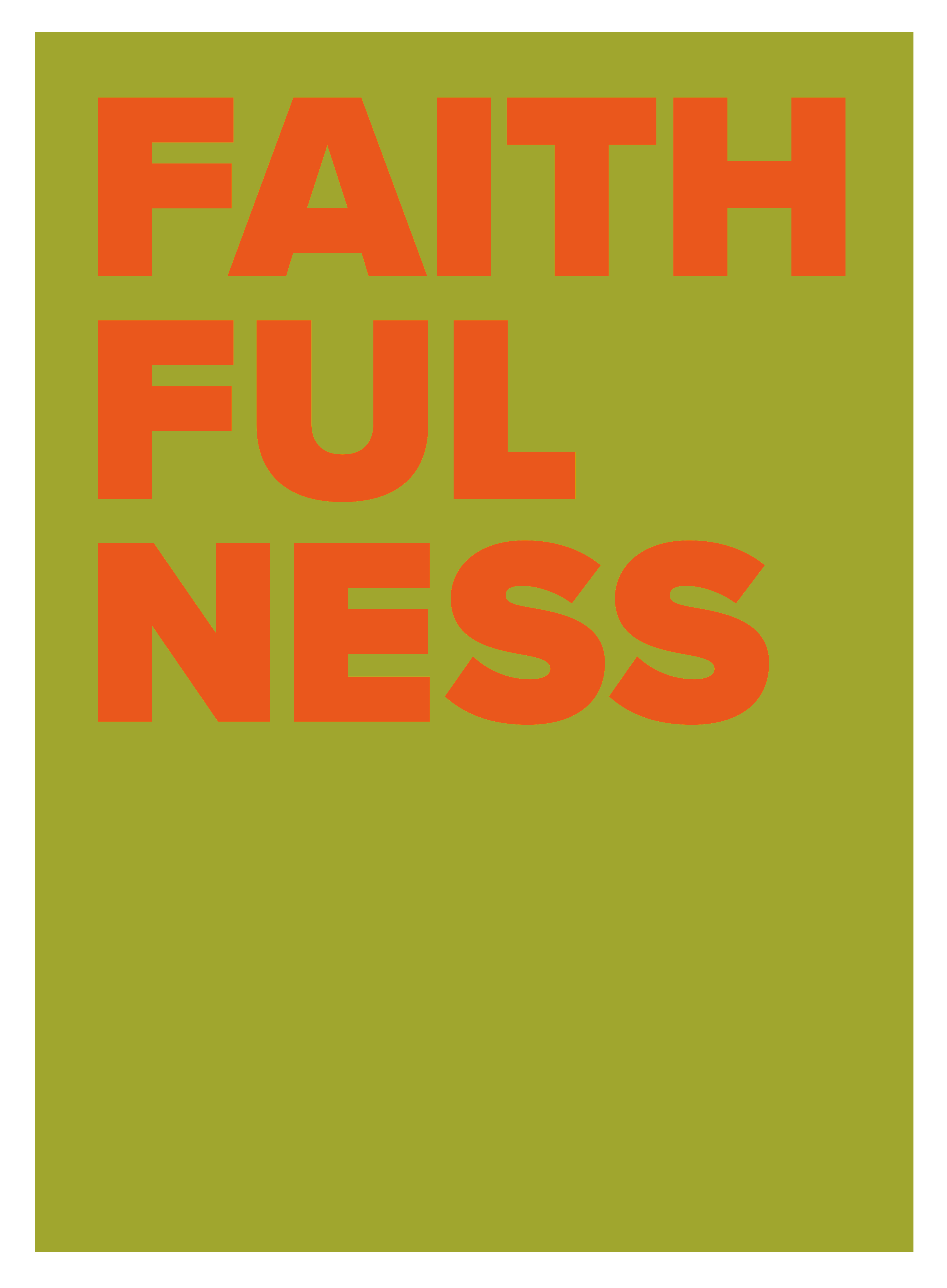 EXTRA BOLD |  FAITHFULNESS