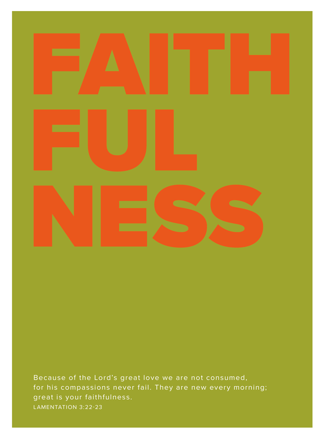 EXTRA BOLD | FAITHFULNESS with Scripture